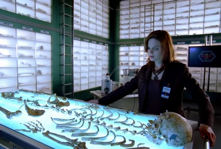 Момент из сериала «Кости»